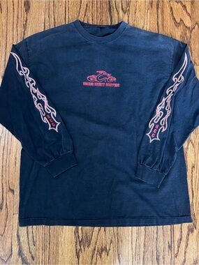Orange County Choppets Flame Sleeve size Large